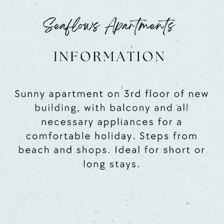 Seaflows Apartments #2 Paralia Katerinis Exterior photo